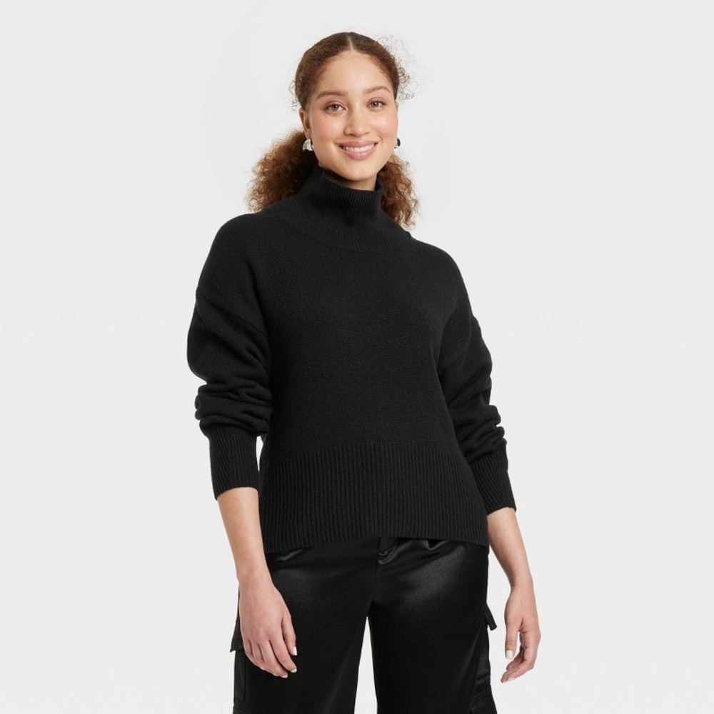 𝅺nwt A New Day Mock Turtleneck Pullover Sweater